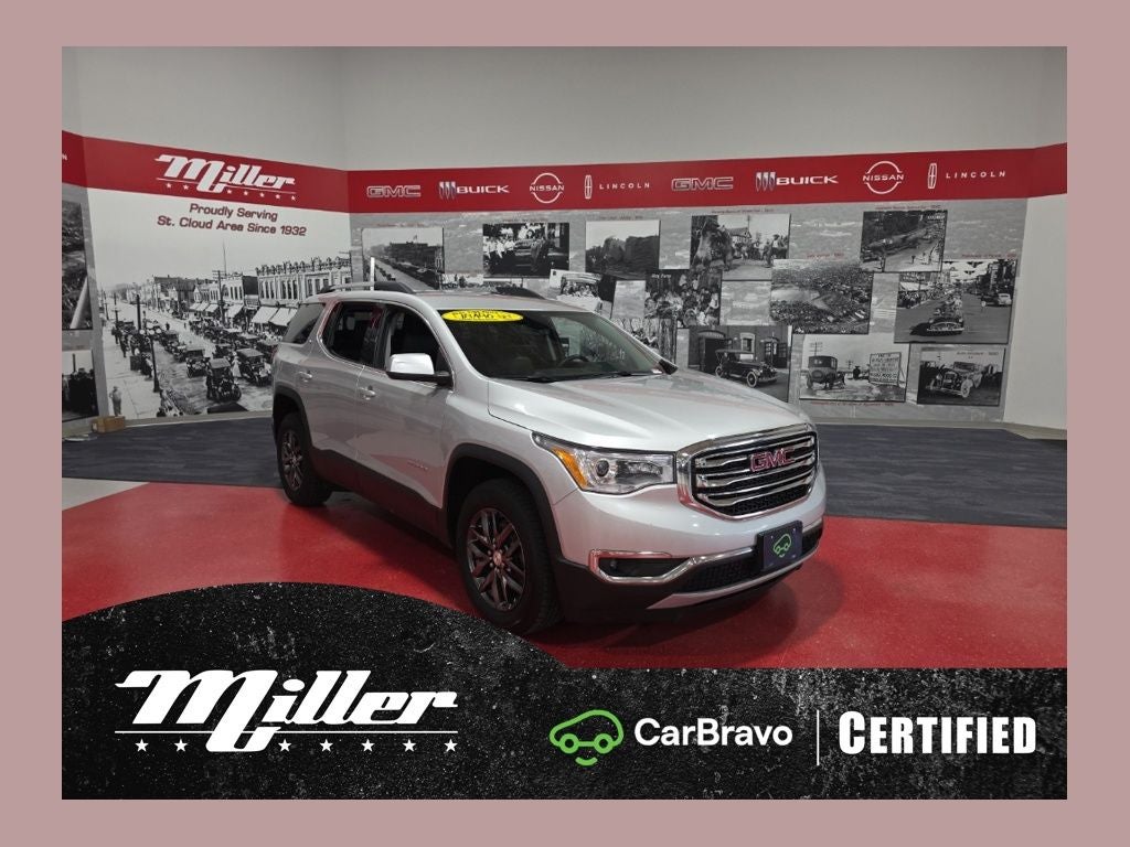 2019 GMC Acadia SLT-1 CarBravo Certified