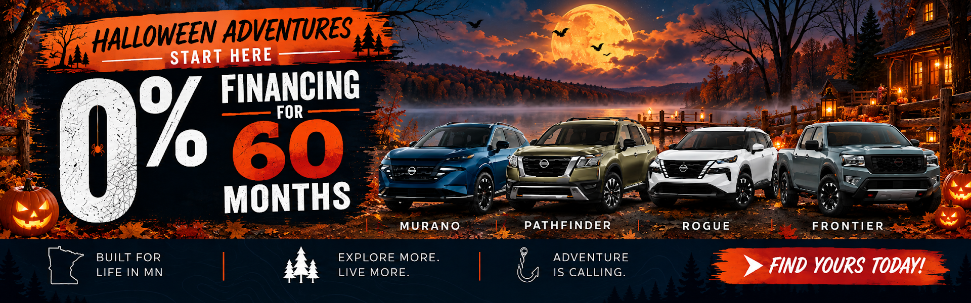 Big savings on Nissan THis month