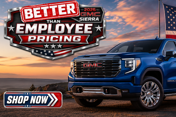 Big Savings on GMC Sierra this month