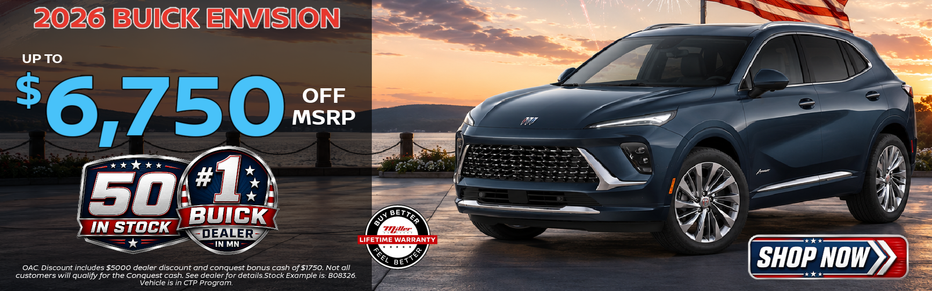 Big savings on Buick this month at Miller Auto Plaza