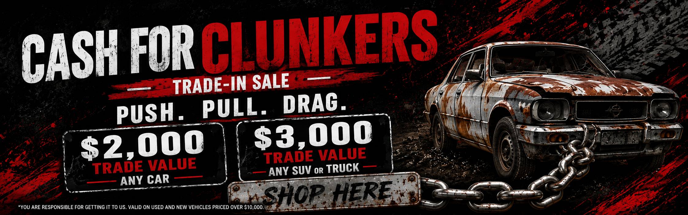 Cash for clunkers is BACK!