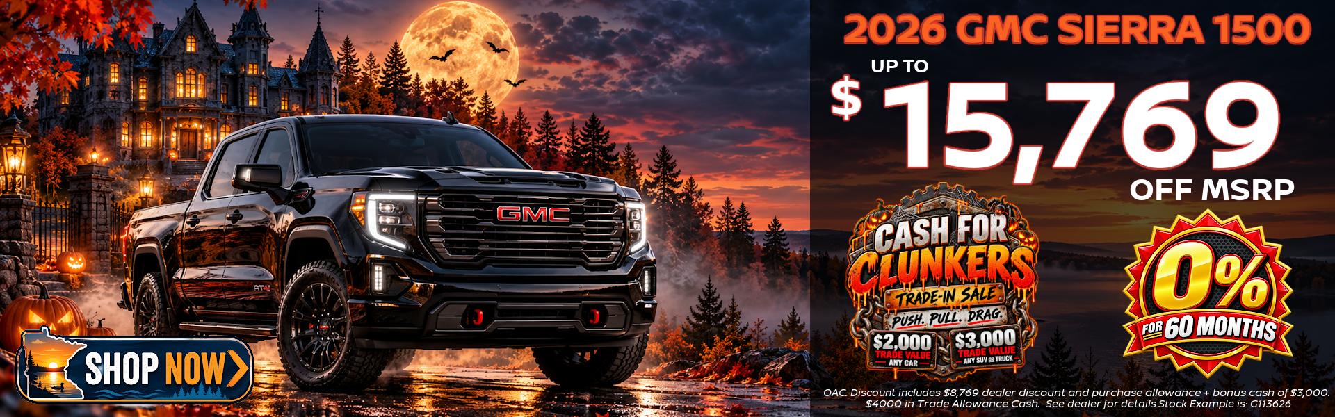 Big savings on Trucks this month