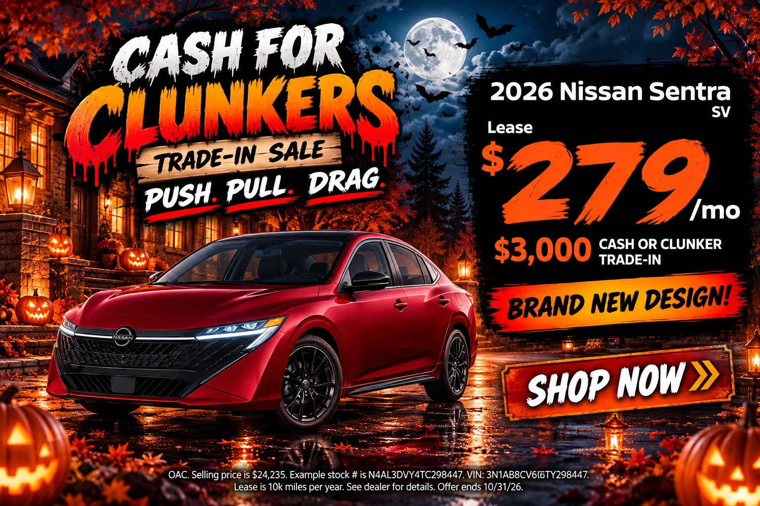 Big savings on NIssan Sentra