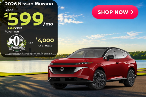 Big Savings on Murano this month