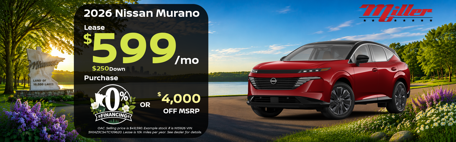 Big Savings on Murano this month