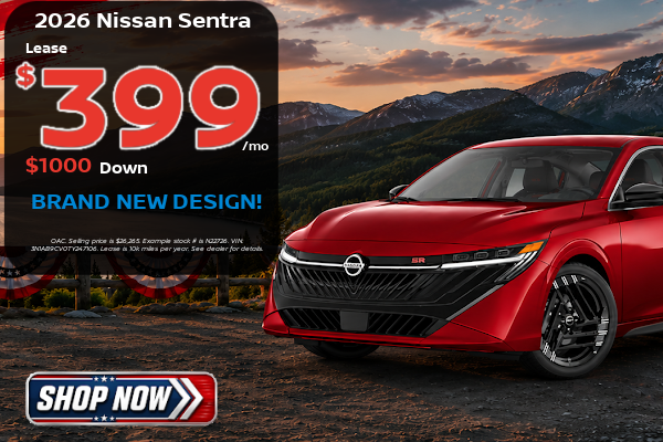 Big Savings on Nissan This month at Miller Auto plaza