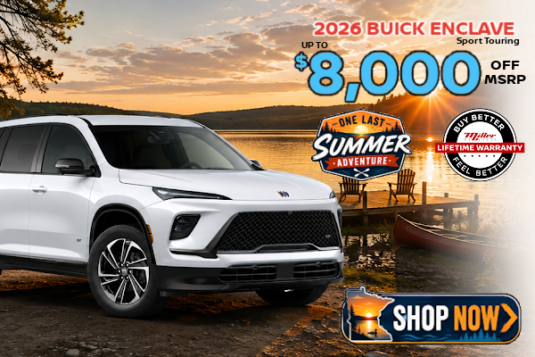 Big Savings on the Buick Enclave this month