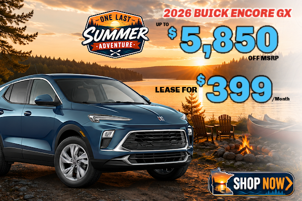 Big Savings on the Buick Encore this month