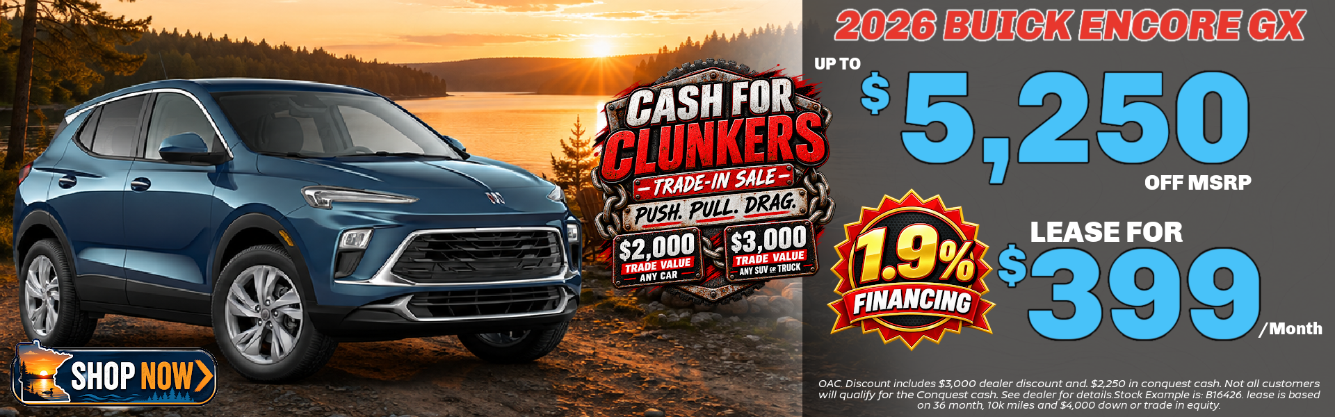 Big Savings on Buick and GMC this month at Miller