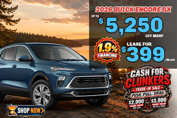 Big Savings on Buick and GMC this month at Miller