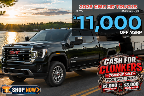 Big Savings on Buick and GMC this month at Miller