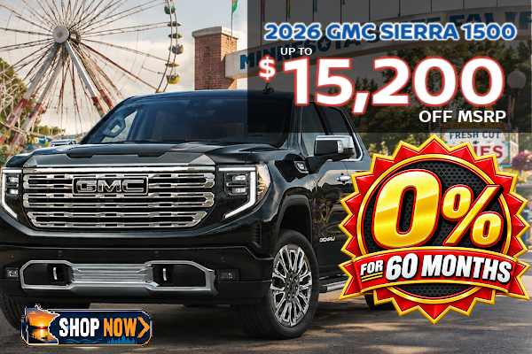 Big Savings on Buick and GMC this month at Miller