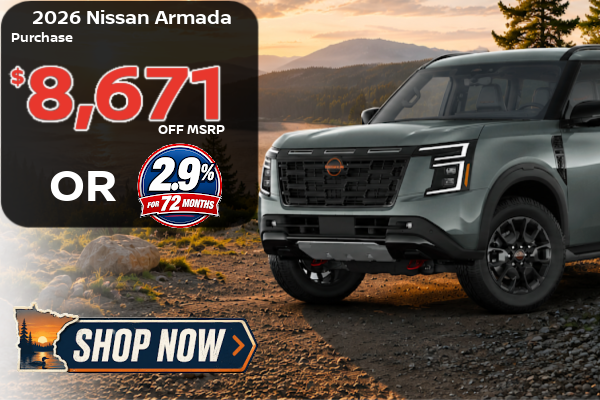 Big deal on the Nissan Armada this month