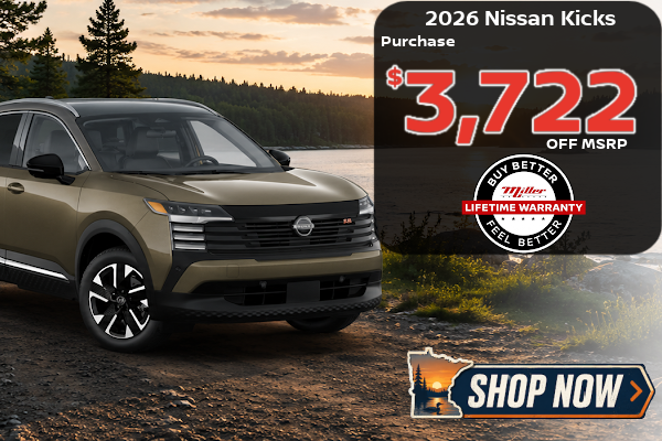 Big discount on the Nissan Kicks this month
