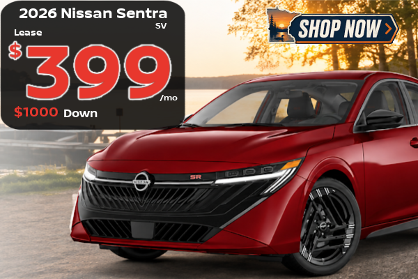 Lease special on the NIssan Sentra this month