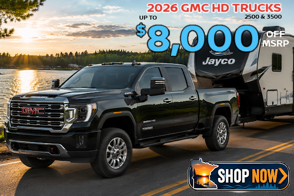 Big savings on the GMC Sierra HD Trucks this month