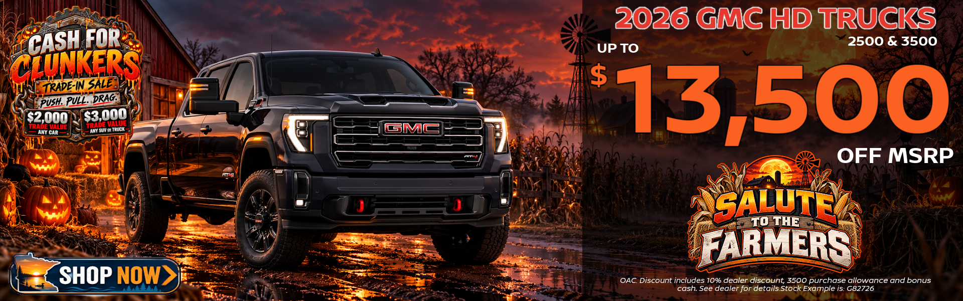 Big savings on HD Trucks this month