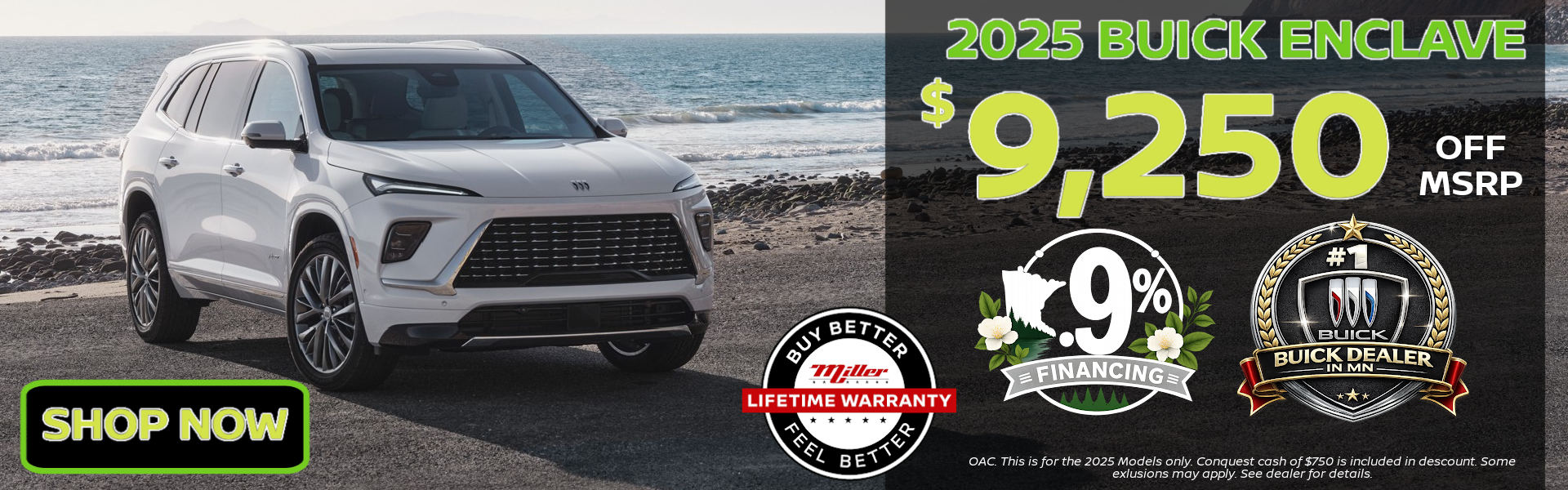 Big Savings on GMC and Buick at Miller in May