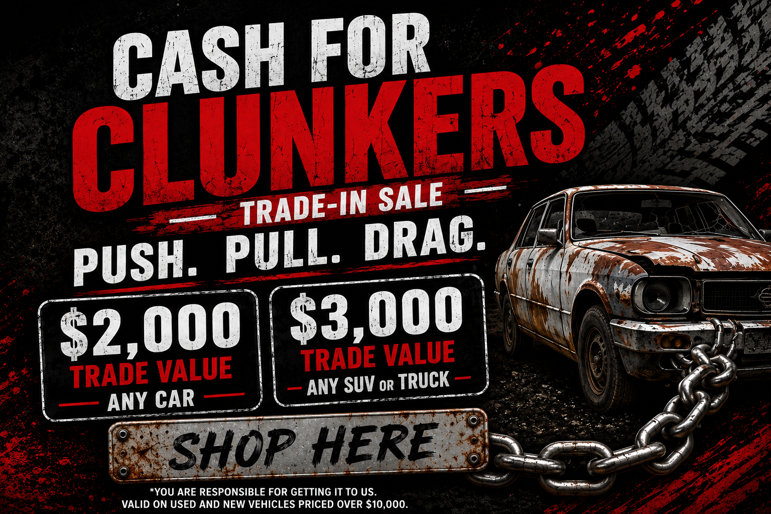 Cash for clunkers is BACK!