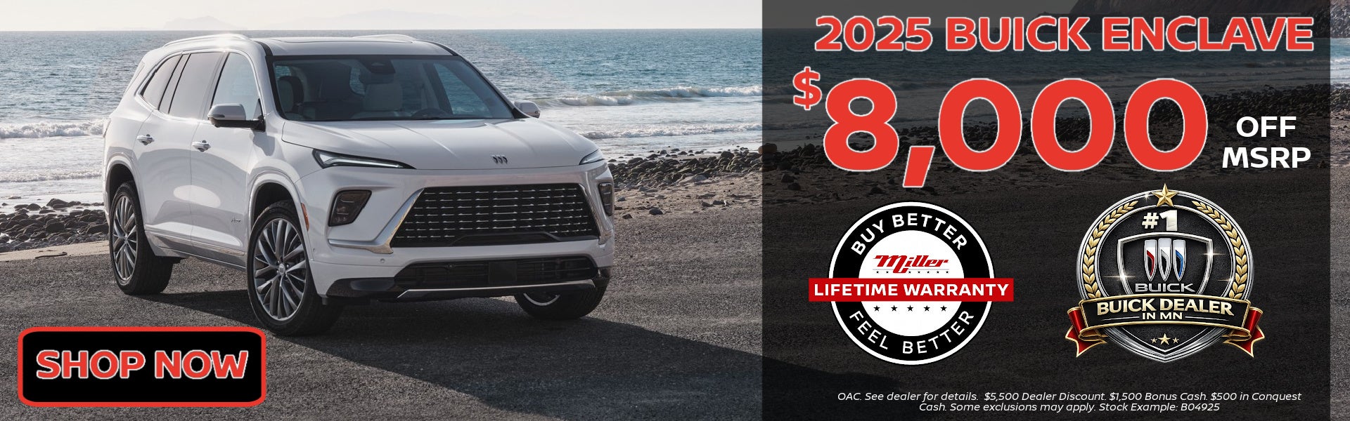 Big Savings on Buick Enclave this month